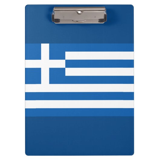 Porte-bloc Drapeau grec (Devant)