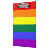 Porte-bloc Drapeau gris Rainbow Pride (Gauche)