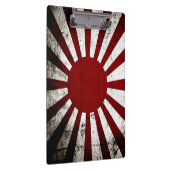 Porte-bloc Drapeau grunge noir du Japon Soleil Levant (Swatch)