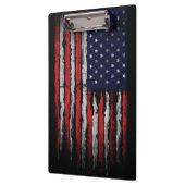 Porte-bloc Drapeau Grunge U.S.A (Gauche)