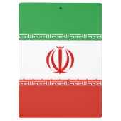 Porte-bloc Drapeau iranien (Dos)