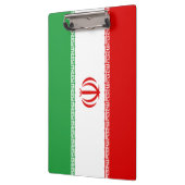 Porte-bloc Drapeau iranien (Iran) (Persan) (Gauche)