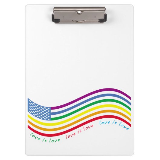 Porte-bloc Drapeau LGBT (Devant)