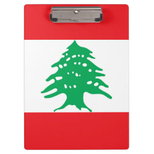 Porte-bloc Drapeau libanais