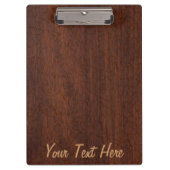 Porte-bloc Drapeau nautique américain Wet Mahogany (Devant)