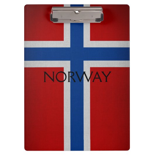 Porte-bloc Drapeau norvégien (Devant)