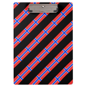 Porte-bloc Drapeau norvégien de rayures