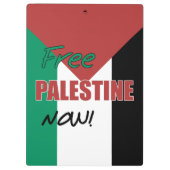 Porte-bloc Drapeau palestinien libre (Dos)
