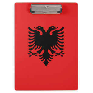 Porte-bloc Drapeau patriotique albanais