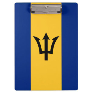 Porte-bloc Drapeau patriotique de la Barbade
