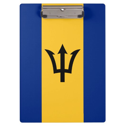 Porte-bloc Drapeau patriotique de la Barbade (Devant)