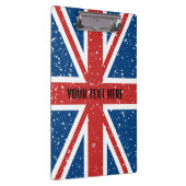 Porte-bloc Drapeau personnalisé du Royaume-Uni (Swatch)