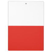 Porte-bloc Drapeau polonais (Dos)