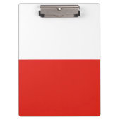 Porte-bloc Drapeau polonais (Devant)