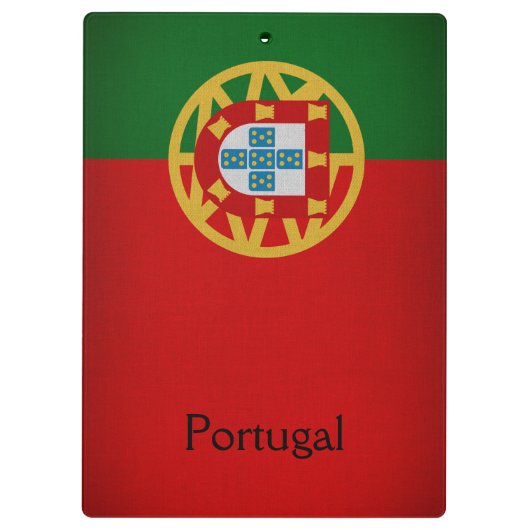 Porte-bloc Drapeau Portugal (Dos)