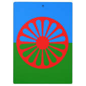 Porte-bloc Drapeau Romany Gypsy Porte - bloc (Dos)