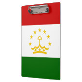 Porte-bloc Drapeau Tadjikistan (Gauche)