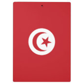 Porte-bloc Drapeau tunisien (Dos)