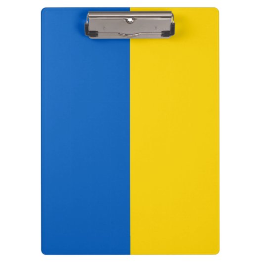 Porte-bloc Drapeau ukrainien (Ukraine) (Devant)