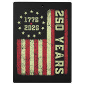 Porte-bloc Drapeau USA 250e anniversaire (Dos)