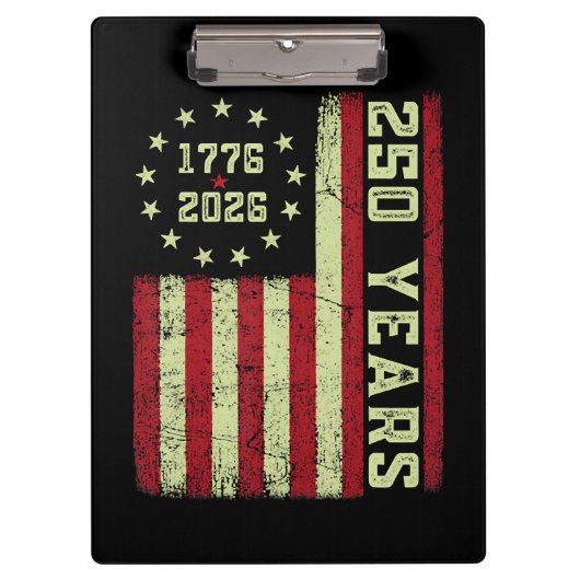 Porte-bloc Drapeau USA 250e anniversaire (Devant)
