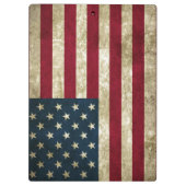Porte-bloc Drapeau USA Grunge (Dos)