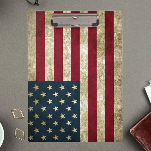 Porte-bloc Drapeau USA Grunge