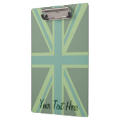 Porte-bloc Drapeau vert Union Jack (Gauche)