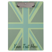 Porte-bloc Drapeau vert Union Jack (Devant)