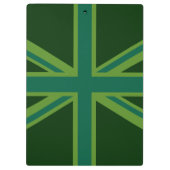 Porte-bloc Drapeau vert Union Jack (Dos)
