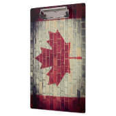 Porte-bloc Drapeau vintage Canada (Gauche)