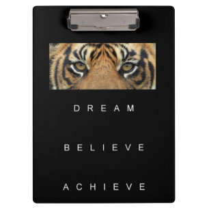 Porte-bloc Dream Believe Atteindre Tiger Eyes Élégant Modèle