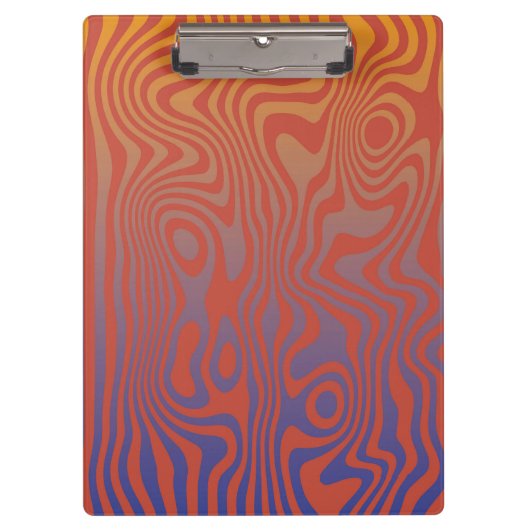 Porte-bloc Dream Flow l Abstract Trippy Pattern - No. 01 (Devant)