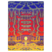 Porte-bloc Dreamland psychédélique (Dos)