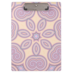 Porte-bloc Dreamy Swirls - Pastel Motif psychédélique