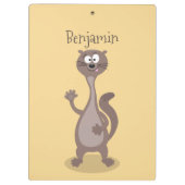 Porte-bloc Drôle dessin animé en toile (Dos)