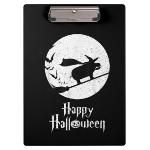 Porte-bloc Drôle Halloween Costume sorcière Hippo Lover cadea