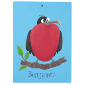 Porte-bloc Drôle magnifique dessin animé de frégate (Dos)