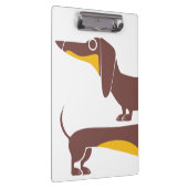 Porte-bloc Drôle mignon dachshund pour parent chien long (Swatch)