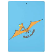 Porte-bloc Drôle mignon dessin animé de pterodactyle volant o (Dos)