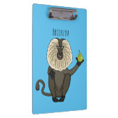 Porte-bloc Drôle singe-singe macaque à queue de lion (Swatch)