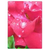 Porte-bloc Droplets sur Porte - bloc de pétales (Dos)