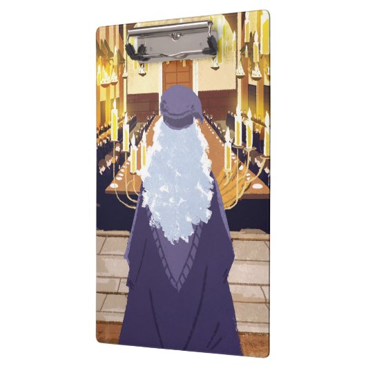 Porte-bloc Dumbledore Parlant dans la grande salle Hogwarts (Gauche)