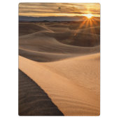 Porte-bloc Dunes de sable doré, Vallée de la Mort, CA (Dos)