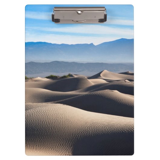 Porte-bloc Dunes de sable plates de mesquite (Devant)