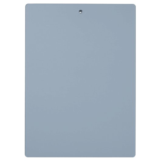 Porte-bloc Dusty Blue | Monogramme moderne (Dos)