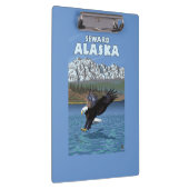Porte-bloc Eagle chauve plongeant - Seward, Alaska (Swatch)