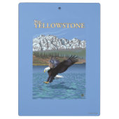 Porte-bloc Eagle chauve plongeant - Yellowstone occidental, (Dos)
