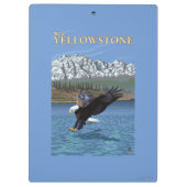 Porte-bloc Eagle chauve plongeant - Yellowstone occidental, (Dos)