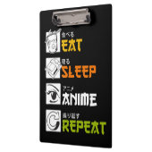 Porte-bloc Eat Sleep Anime Repeat Venin Idea Cosplayer (Gauche)
